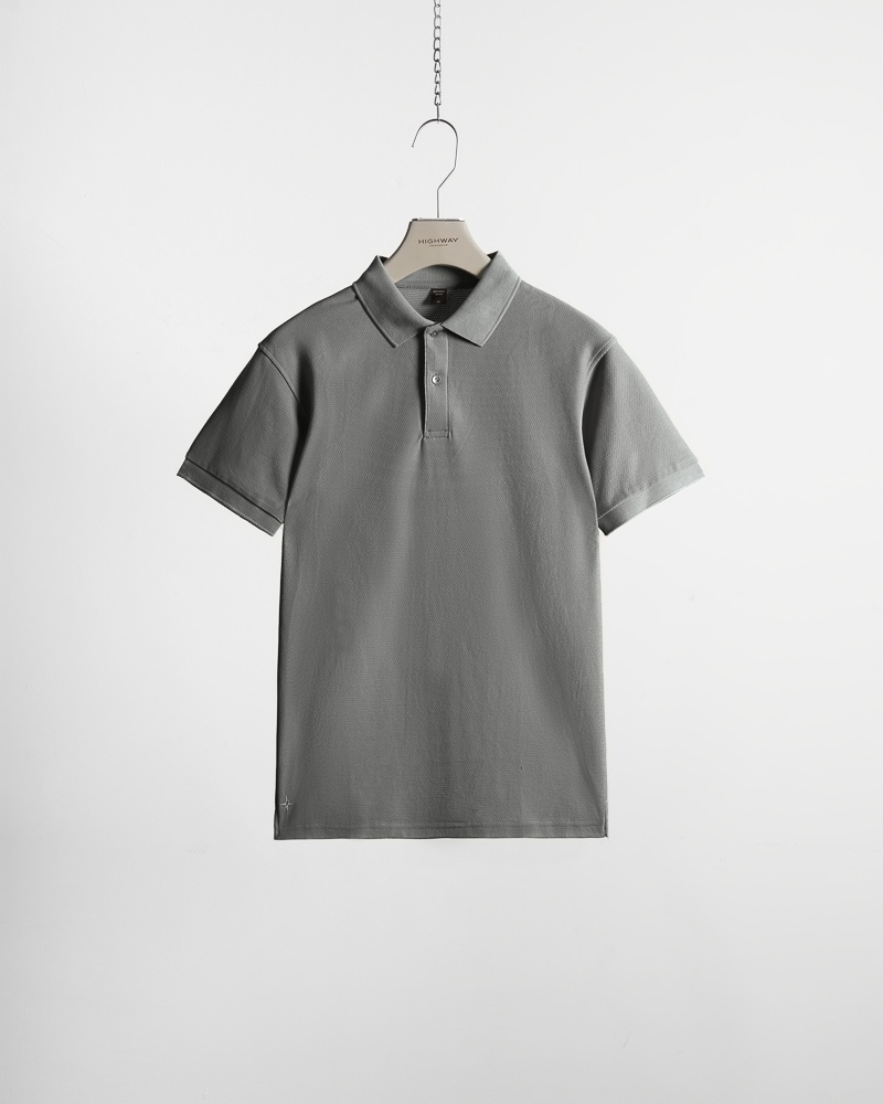 Áo Polo - Brace - Regular Fit - Ghi