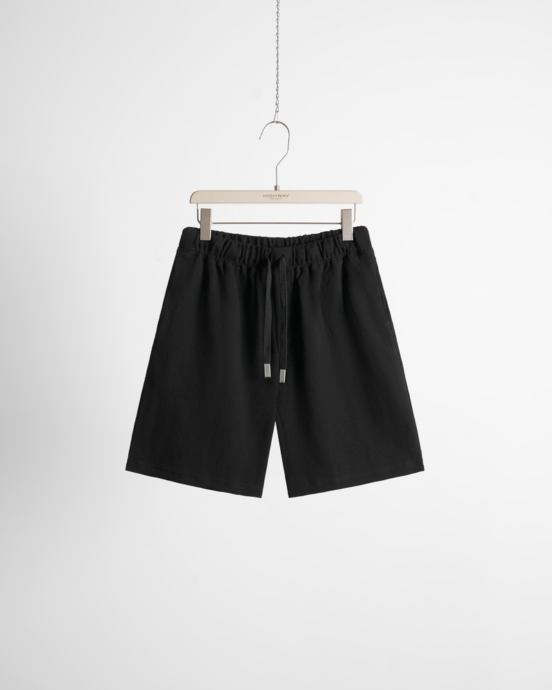 Quần Shorts - Garland - Relaxed Fit - Đen