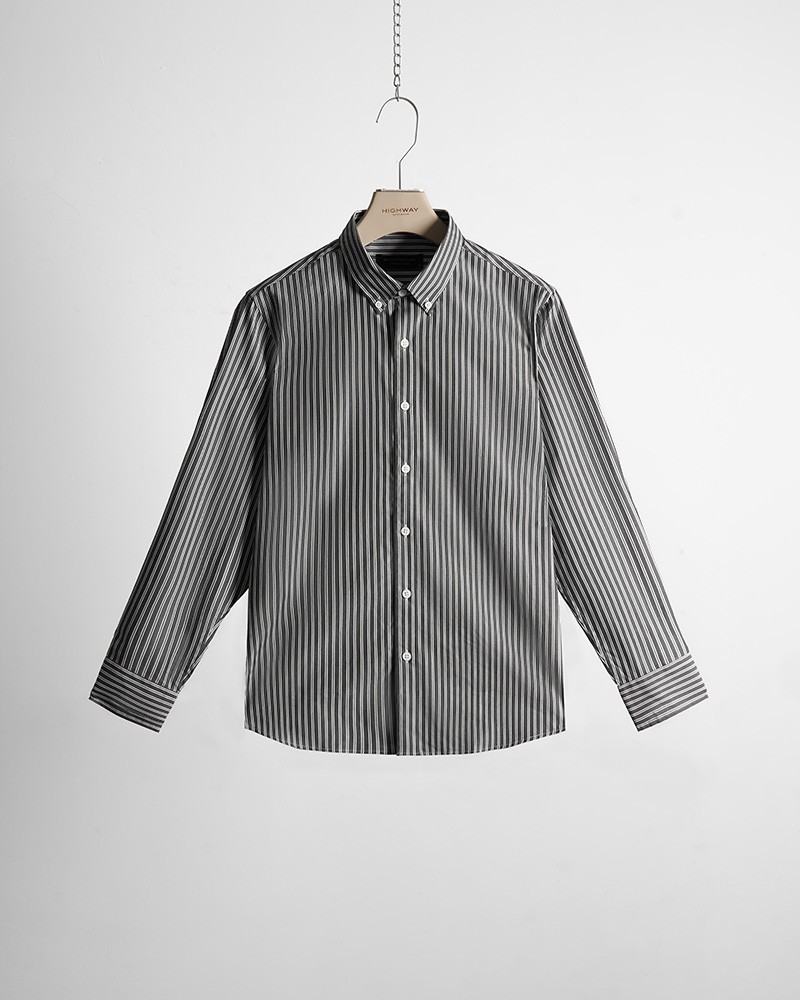 Áo Sơ Mi Premium - Samuel - Slim Fit - Đen