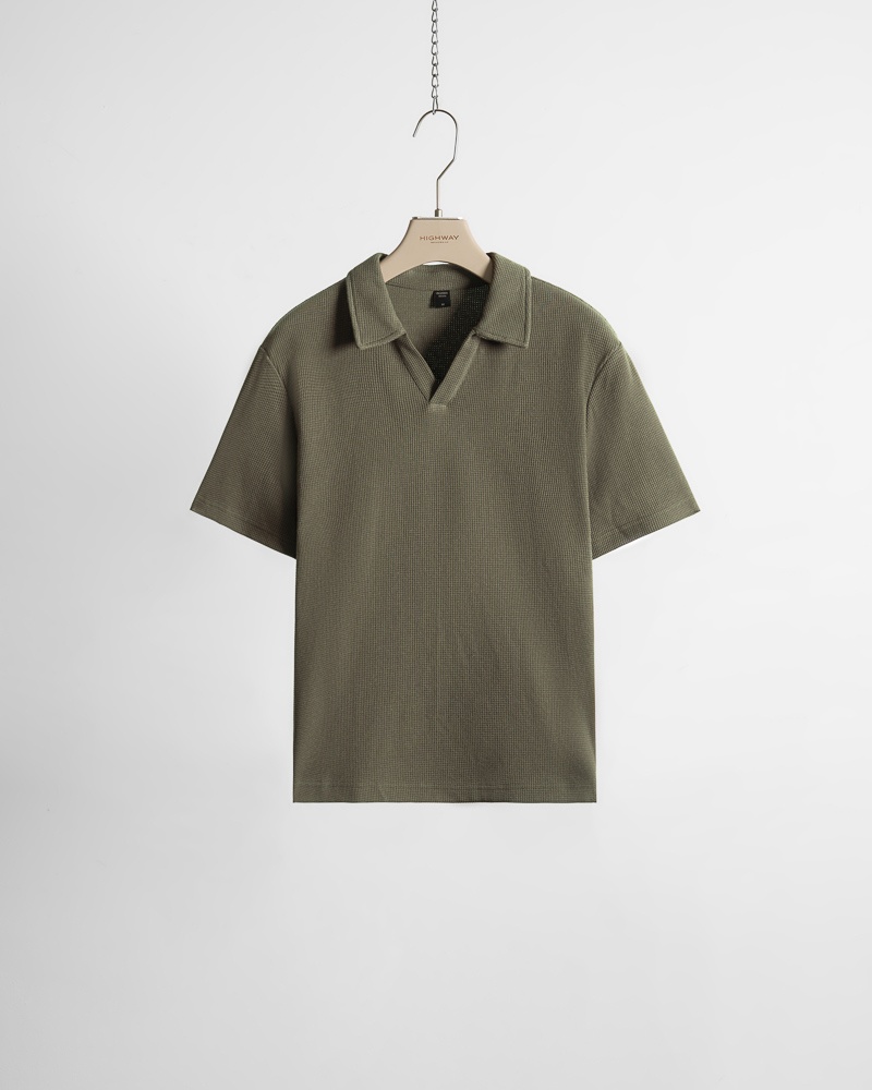 Áo Polo - Bowen - Relaxed Fit - Rêu