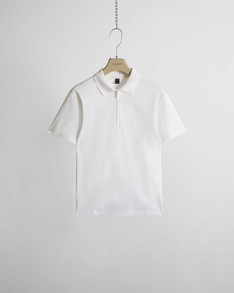 Áo Polo Premium - Kevan - Regular Fit - Trắng