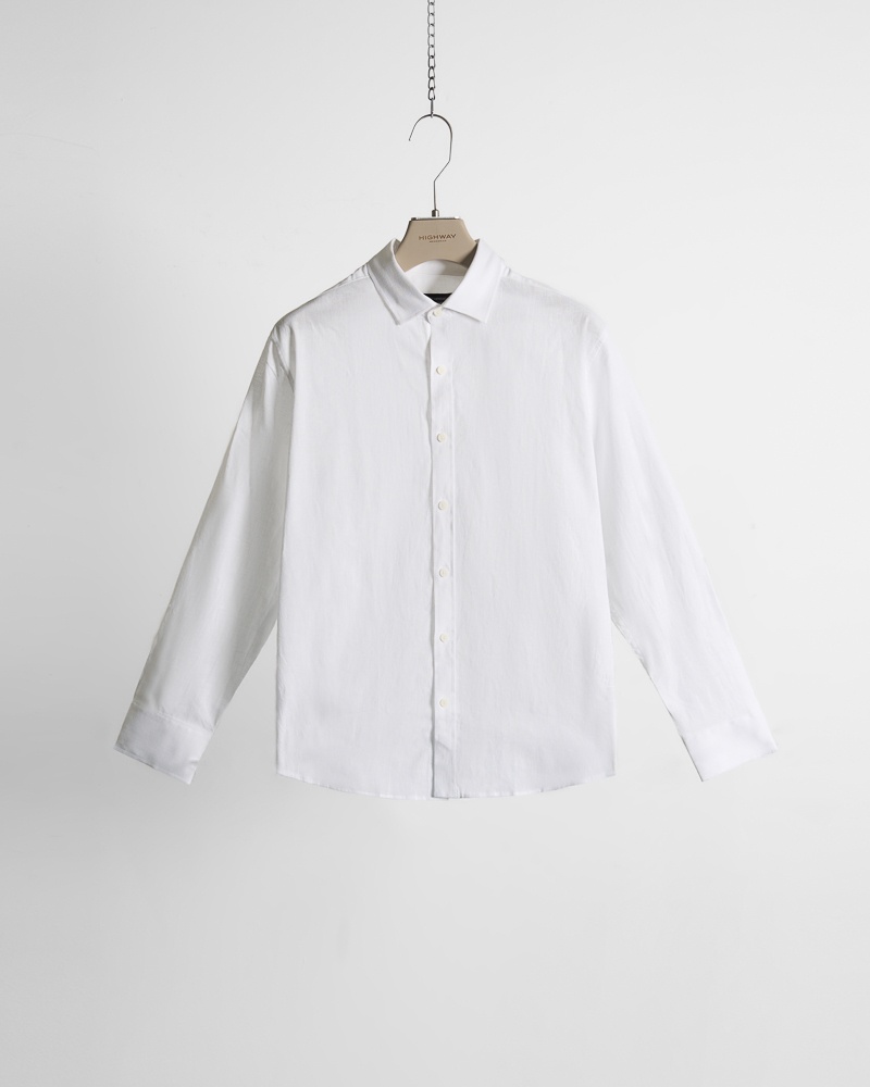 Áo Sơ Mi Premium - Edmund - Relaxed Fit - Trắng