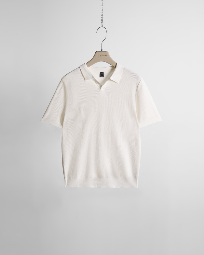 Áo Polo Premium - Jorah - Relaxed Fit - Trắng