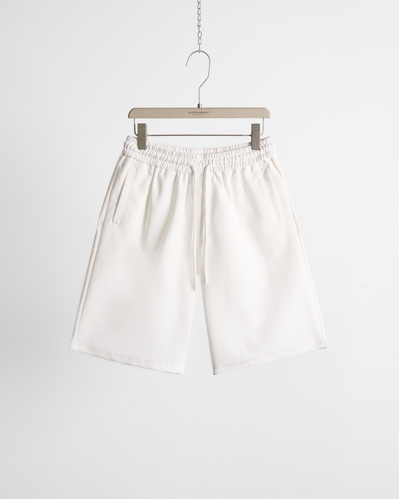 Quần Shorts - Ajax - Relaxed Fit - Trắng