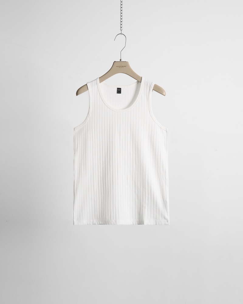 Áo Tanktop - Denys - Regular Fit - Trắng