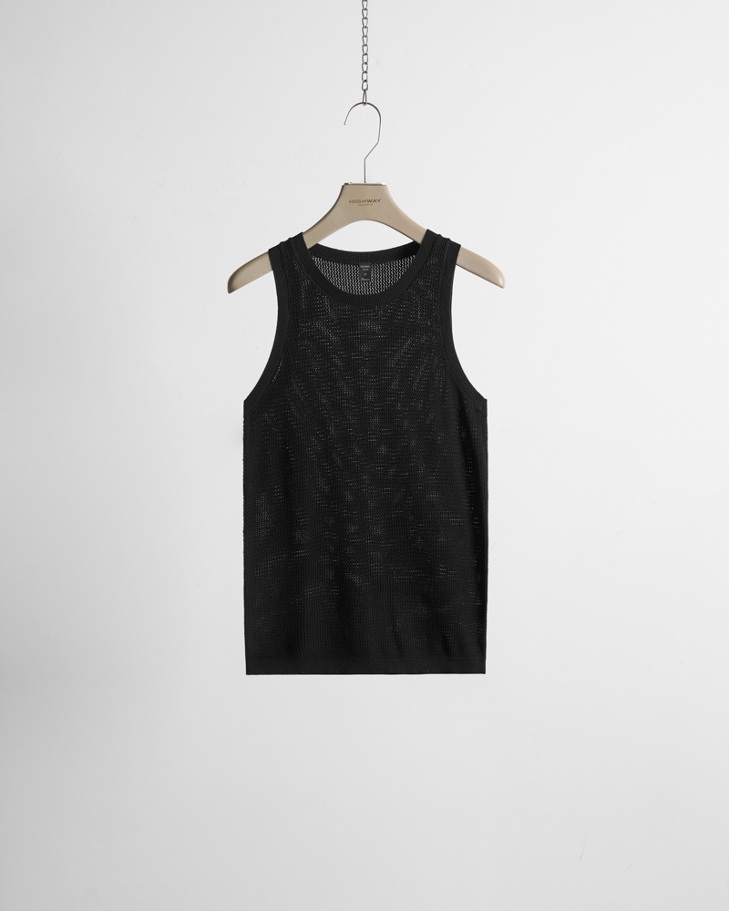 Áo Tanktop Premium - Gendry - Relaxed Fit - Đen