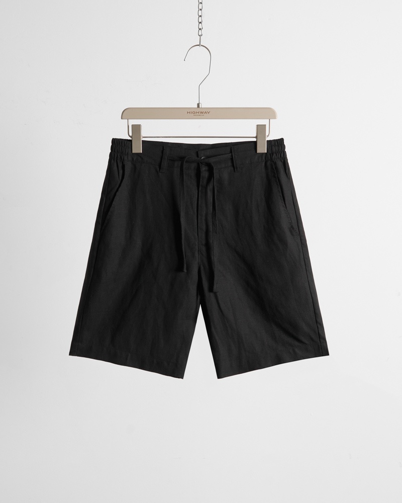 Quần Shorts - Garland - Relaxed Fit - Đen