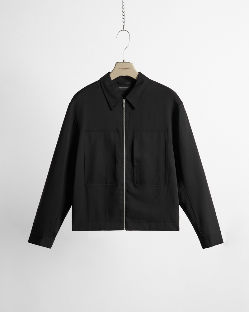 Áo Sơ Mi Khoác - Dagmer - Relaxed Fit - Đen