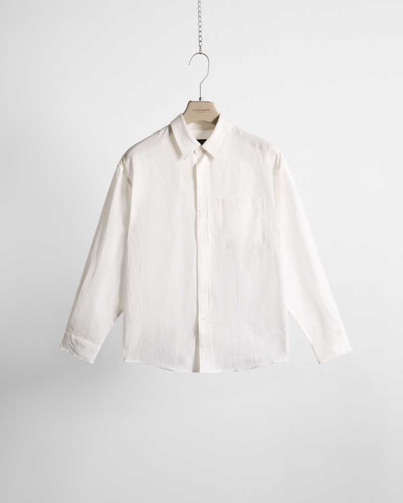 Áo Sơ Mi Premium - Janos - Relaxed Fit - Trắng