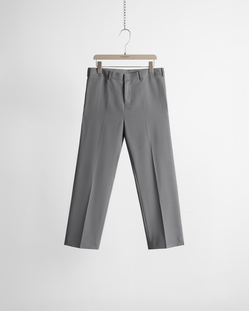 Quần Vải - Marcel - Cropped Fit - Đen