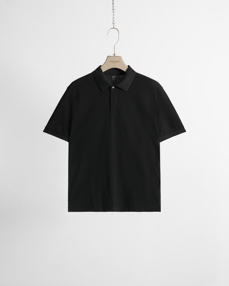 Áo Polo - Yucca - Regular Fit - Đen