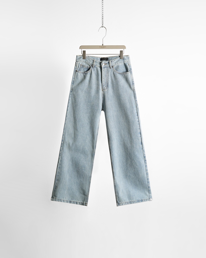 Quần Bò - Selmy - Loose Fit - Xanh Nhạt