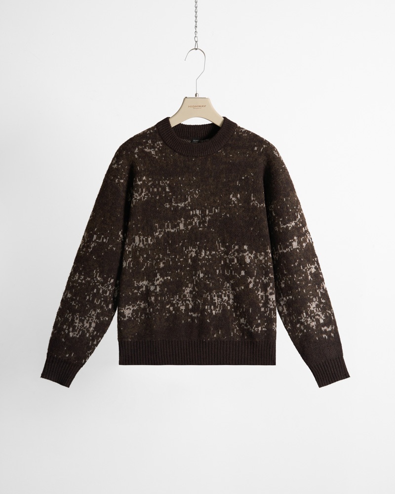 Áo Len Premium - Lerio - Relaxed Fit - Nâu