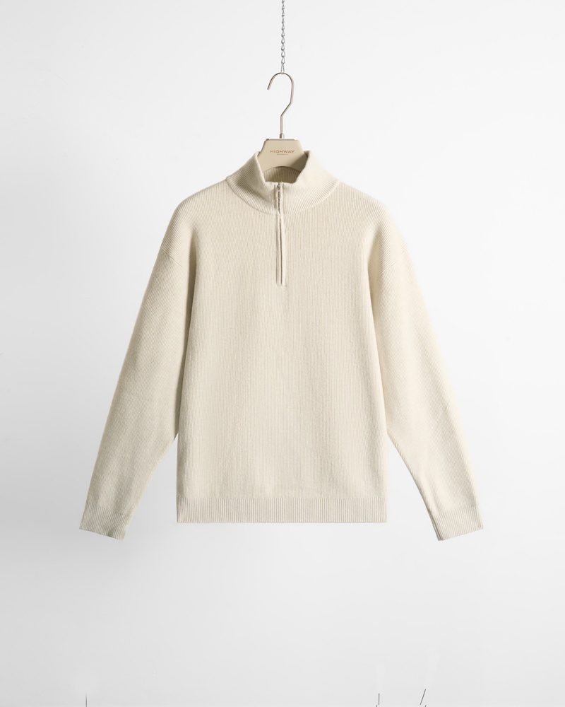 Áo Len Premium - Mista - Relaxed Fit - Be