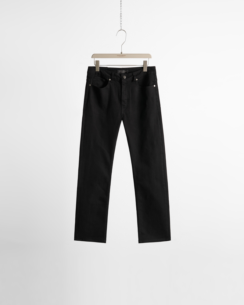 Quần Bò - Maggo - Slim Fit - Đen Trơn
