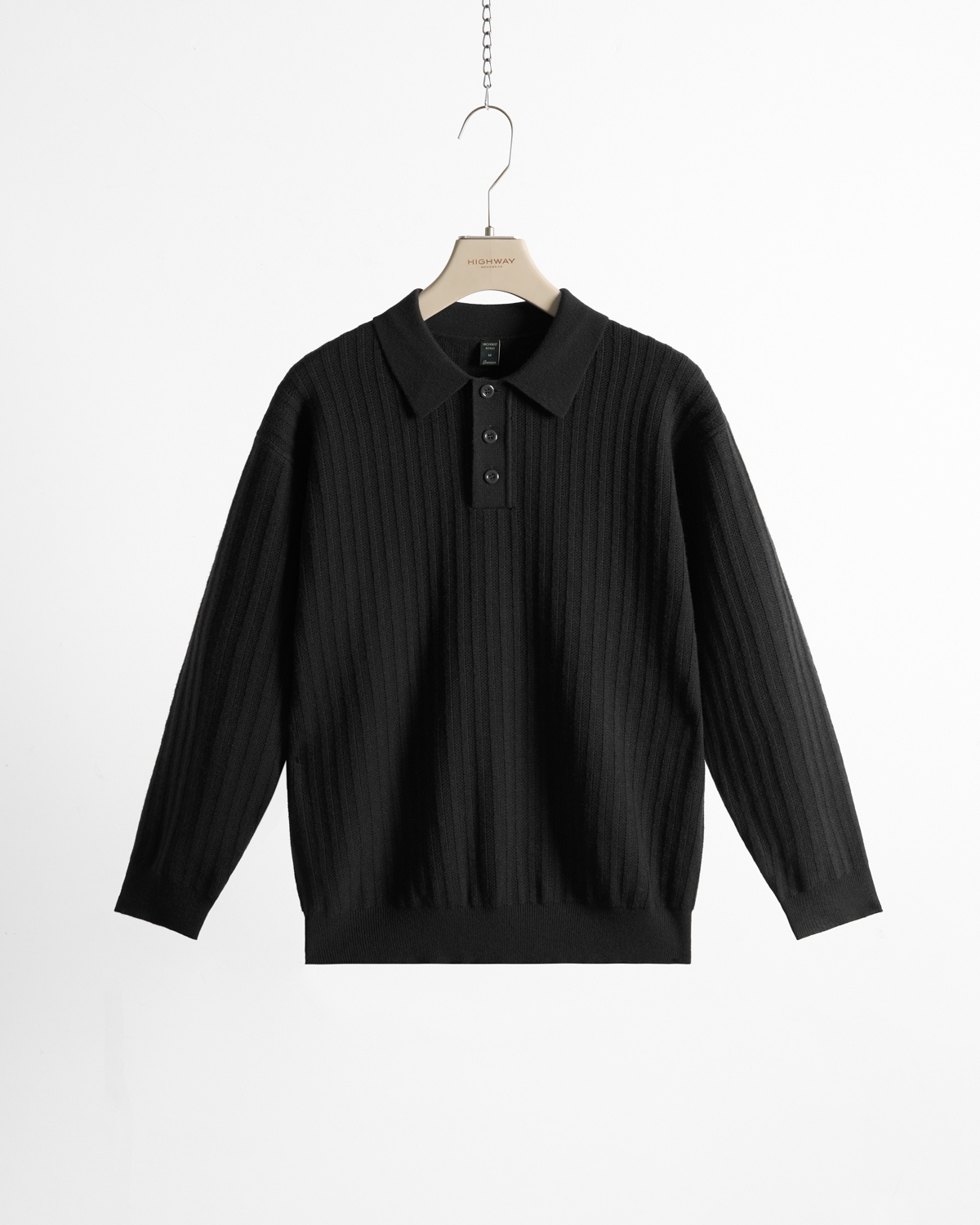 Áo Len Premium - Rodney - Regular Fit - Đen