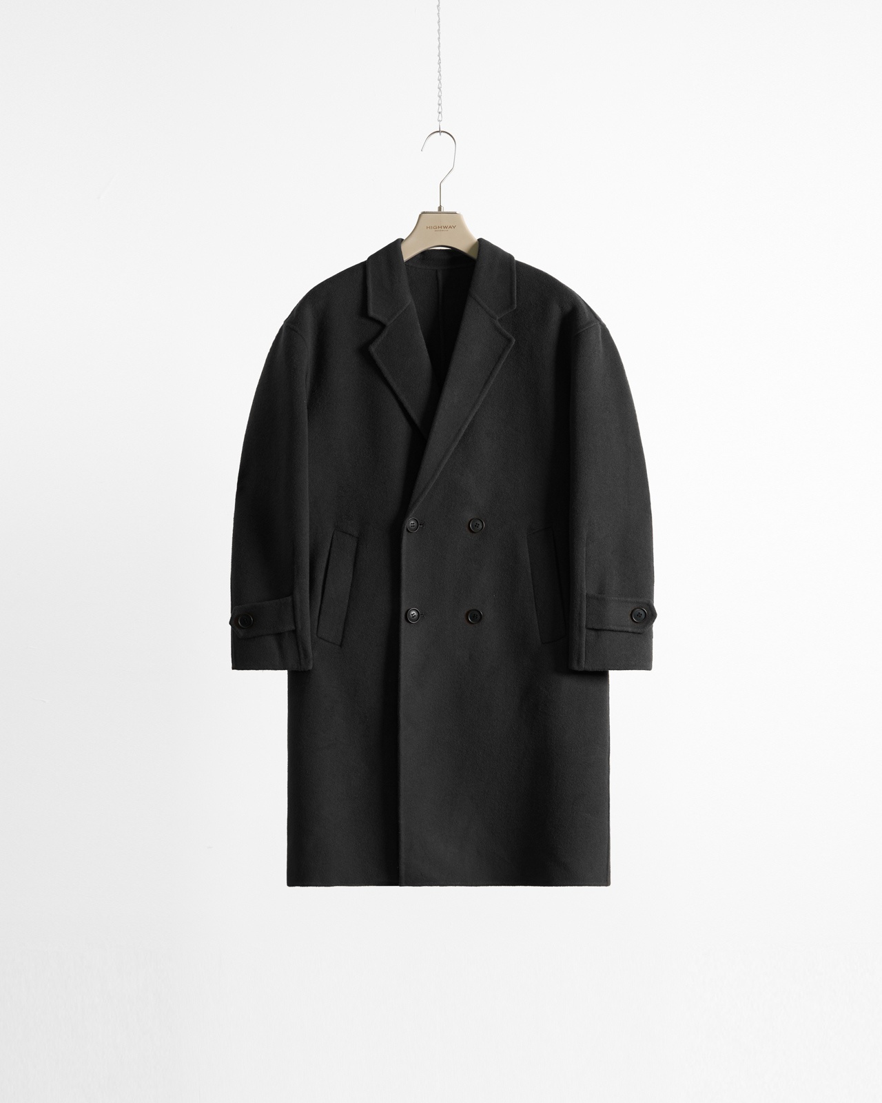 Áo Khoác Premium - Clyde - Relaxed Fit - Đen
