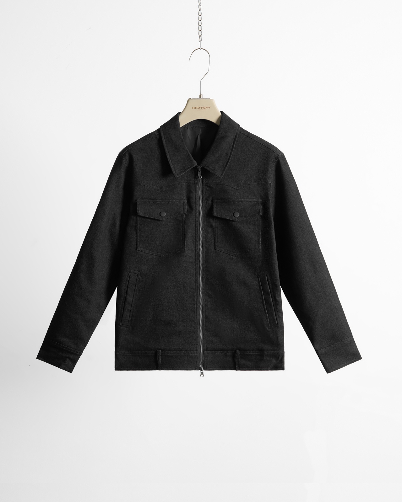 Áo Khoác Premium - Russell - Regular Fit - Đen