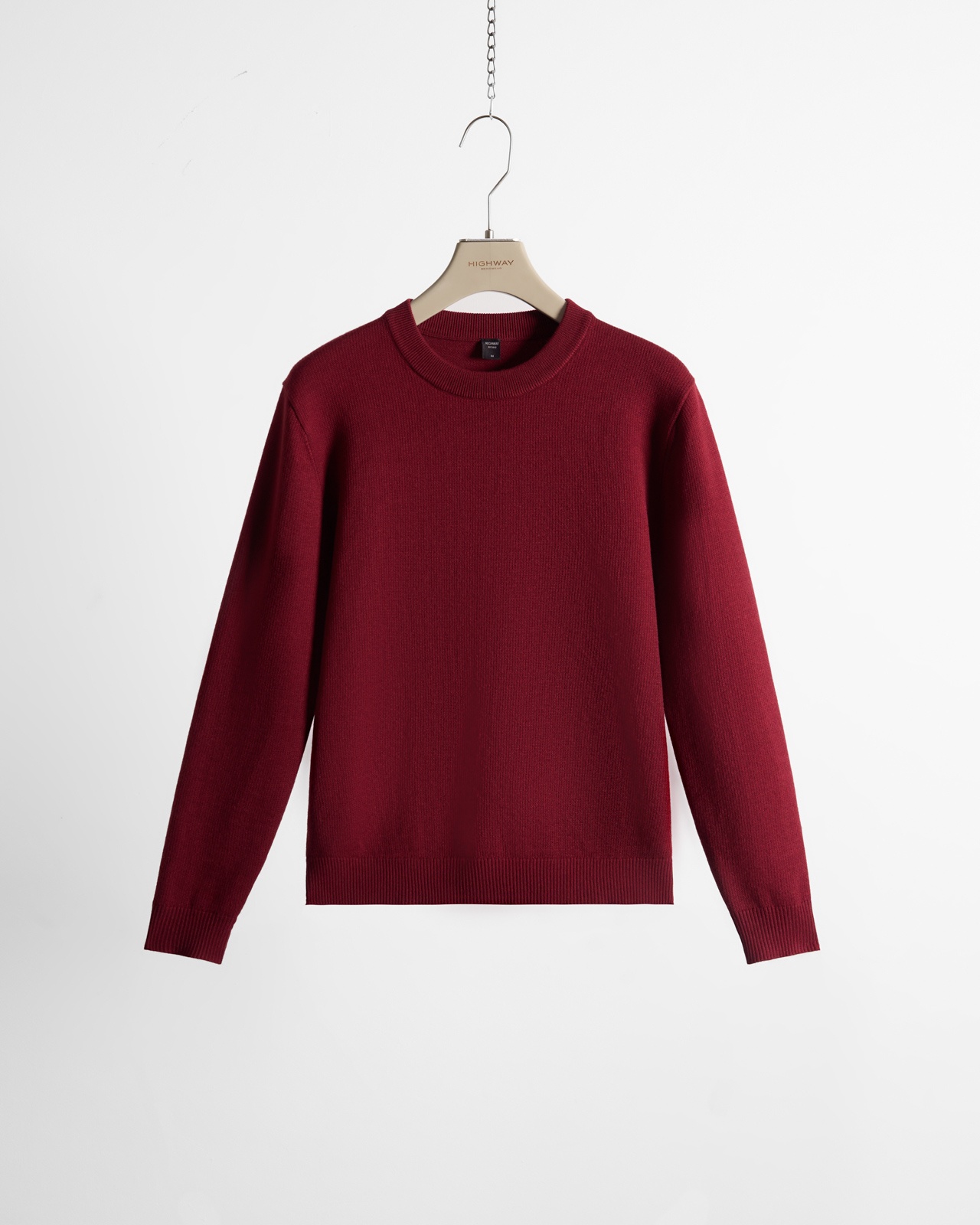 Áo Len - Billy - Cổ Tròn - Regular Fit - Đỏ