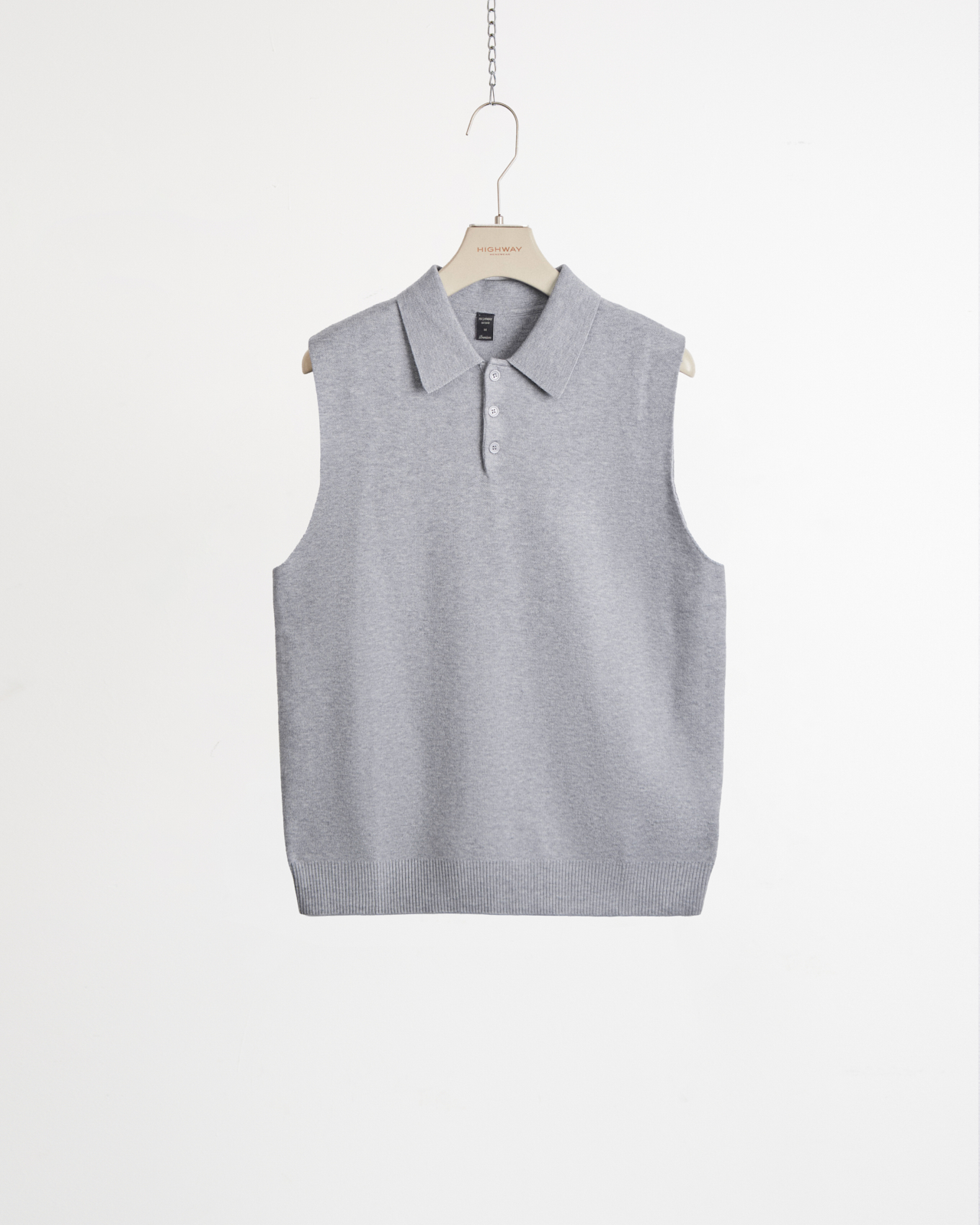 Áo Gile Premium - Julien - Regular Fit - Ghi