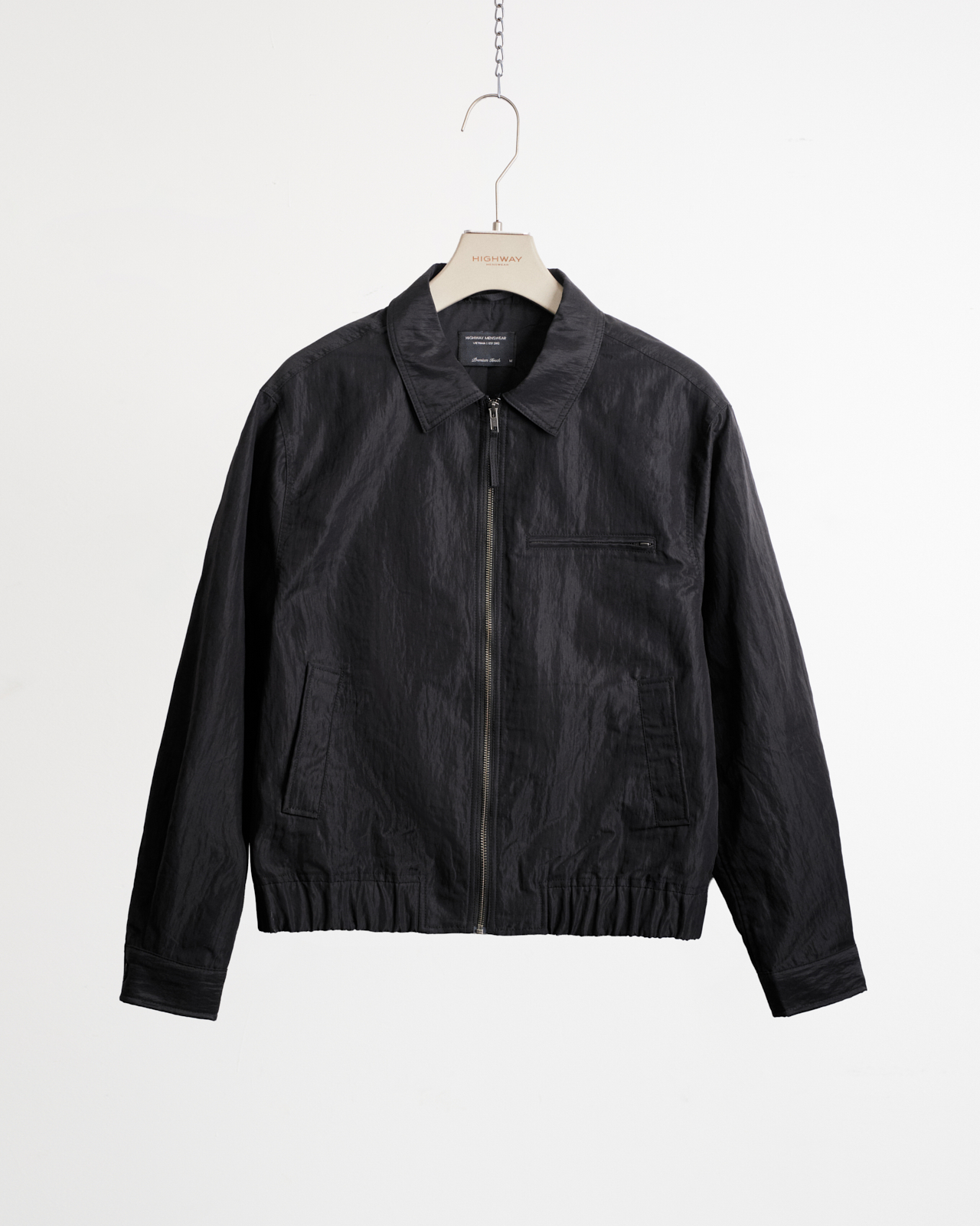 Áo Khoác - Crakes - Relaxed Fit - Đen