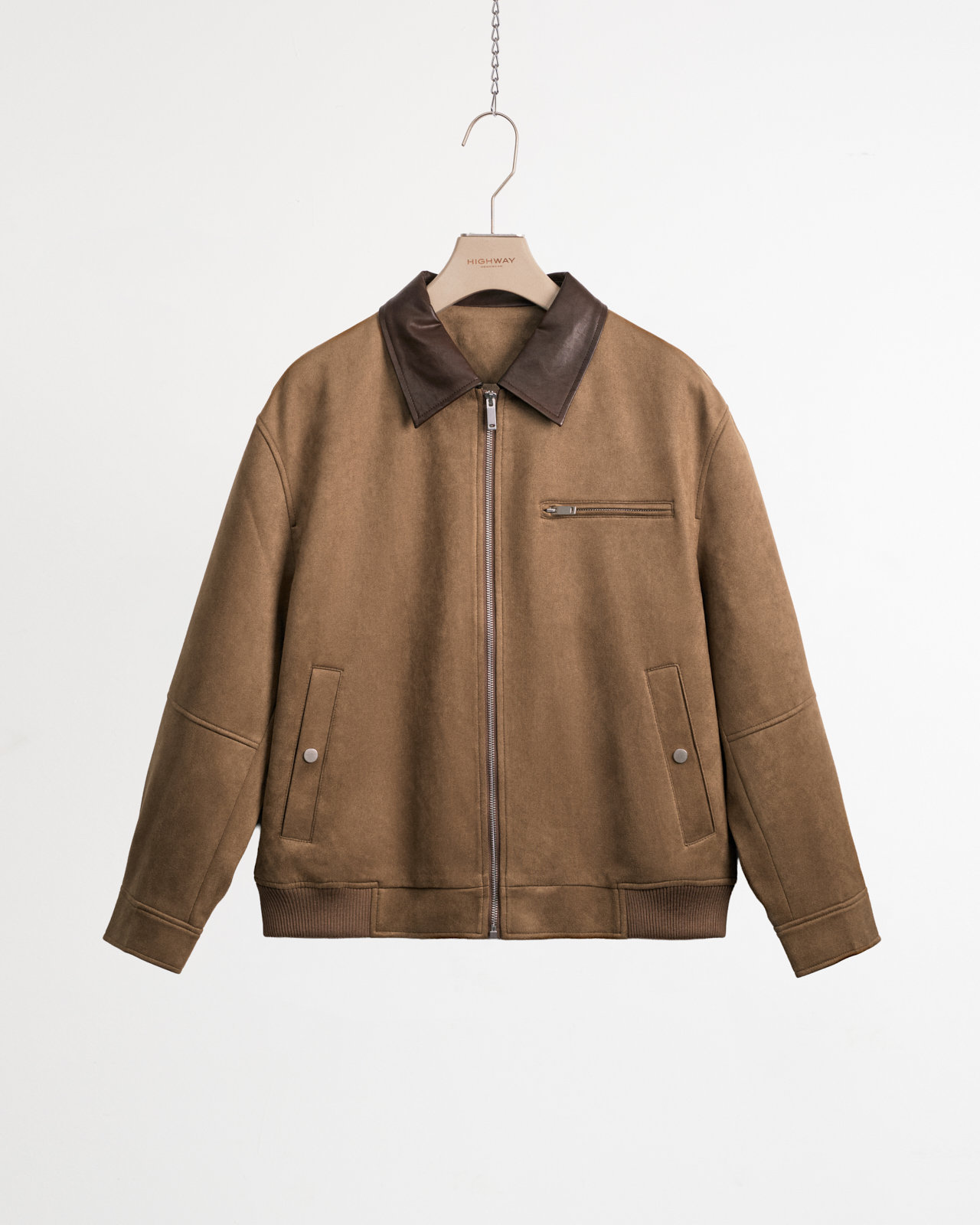Áo Khoác Premium - Carsen - Regular Fit - Nâu