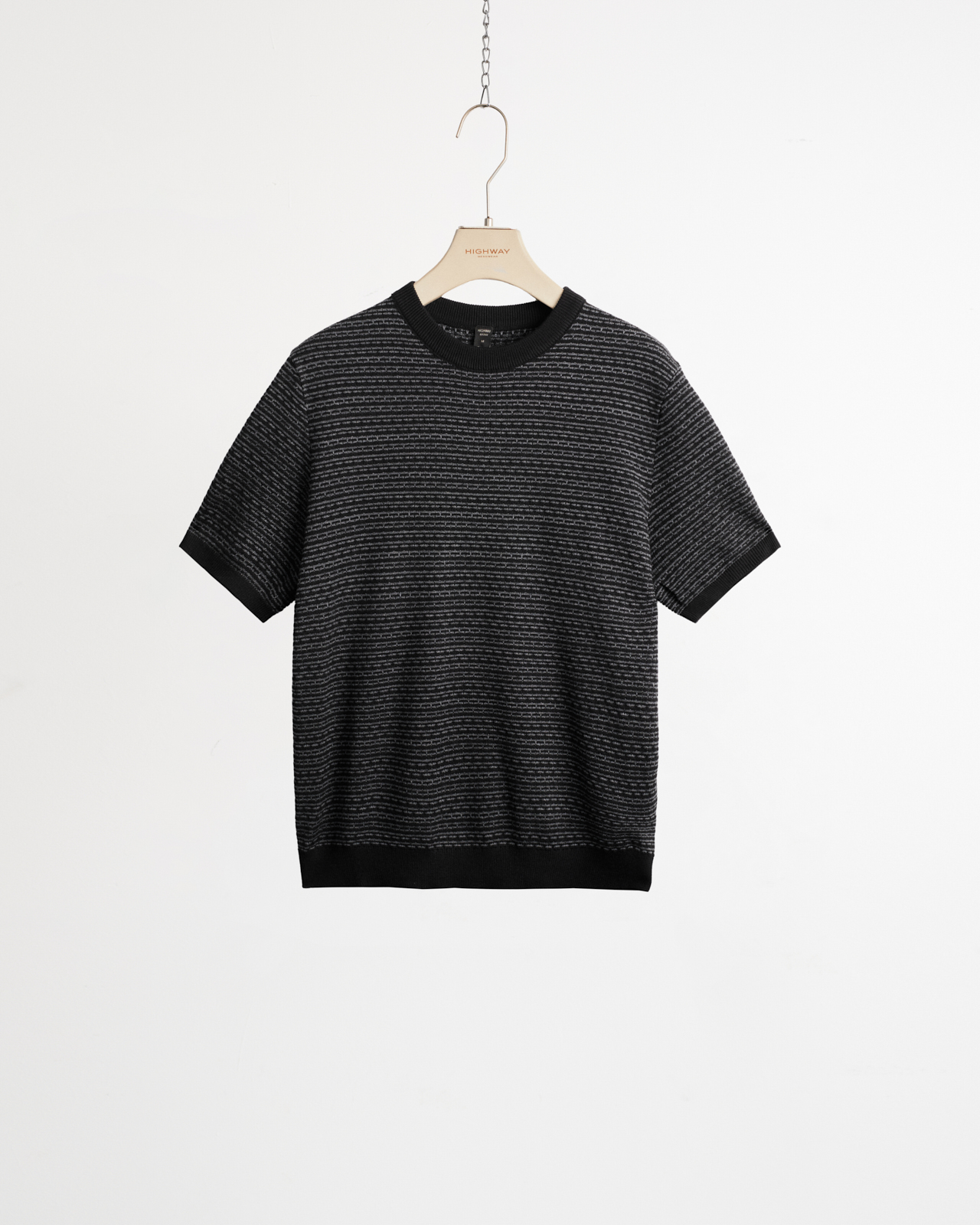 Áo Phông Premium - Castel - Relaxed Fit - Đen