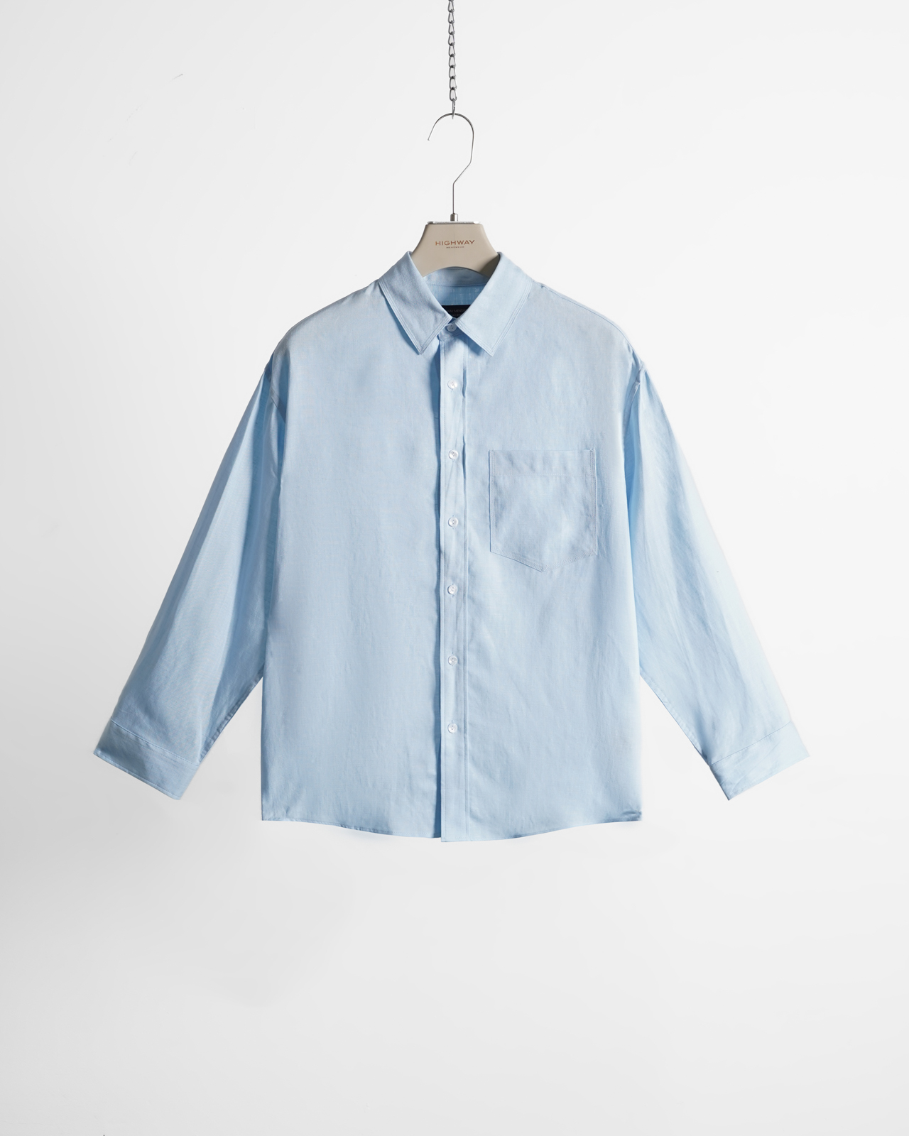 Áo Sơ Mi Premium - Janos - Relaxed Fit - Xanh