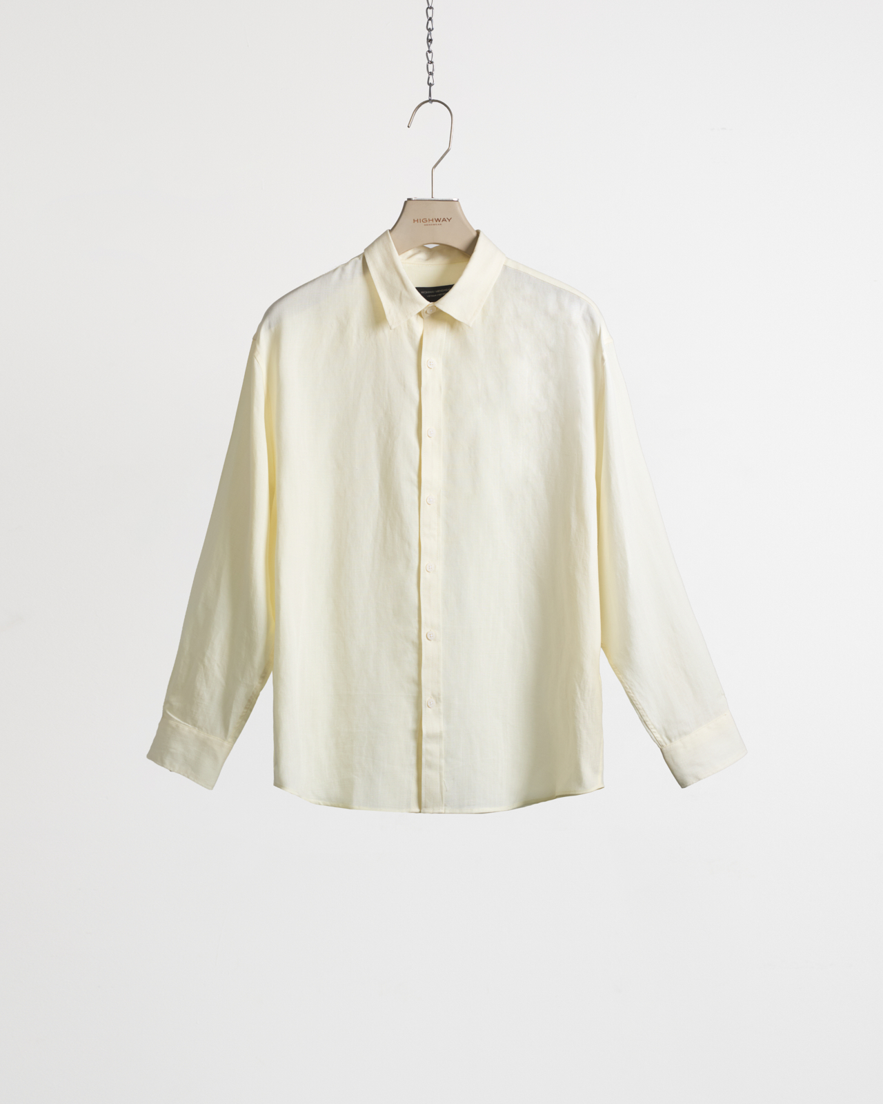 Áo Sơ Mi Premium - Midas - Relaxed Fit - Vàng Nhạt