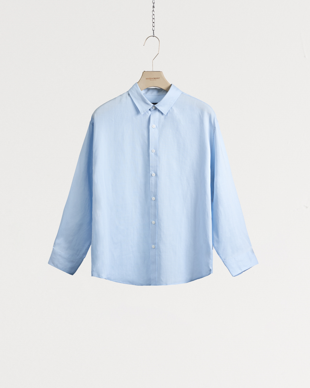 Áo Sơ Mi Premium - Midas - Relaxed Fit - Xanh Nhạt