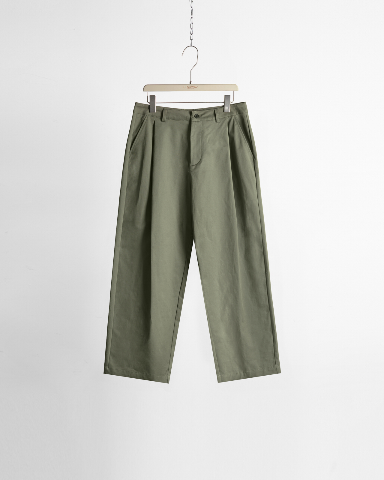 Quần Kaki - Forrest - Relaxed Fit - Rêu