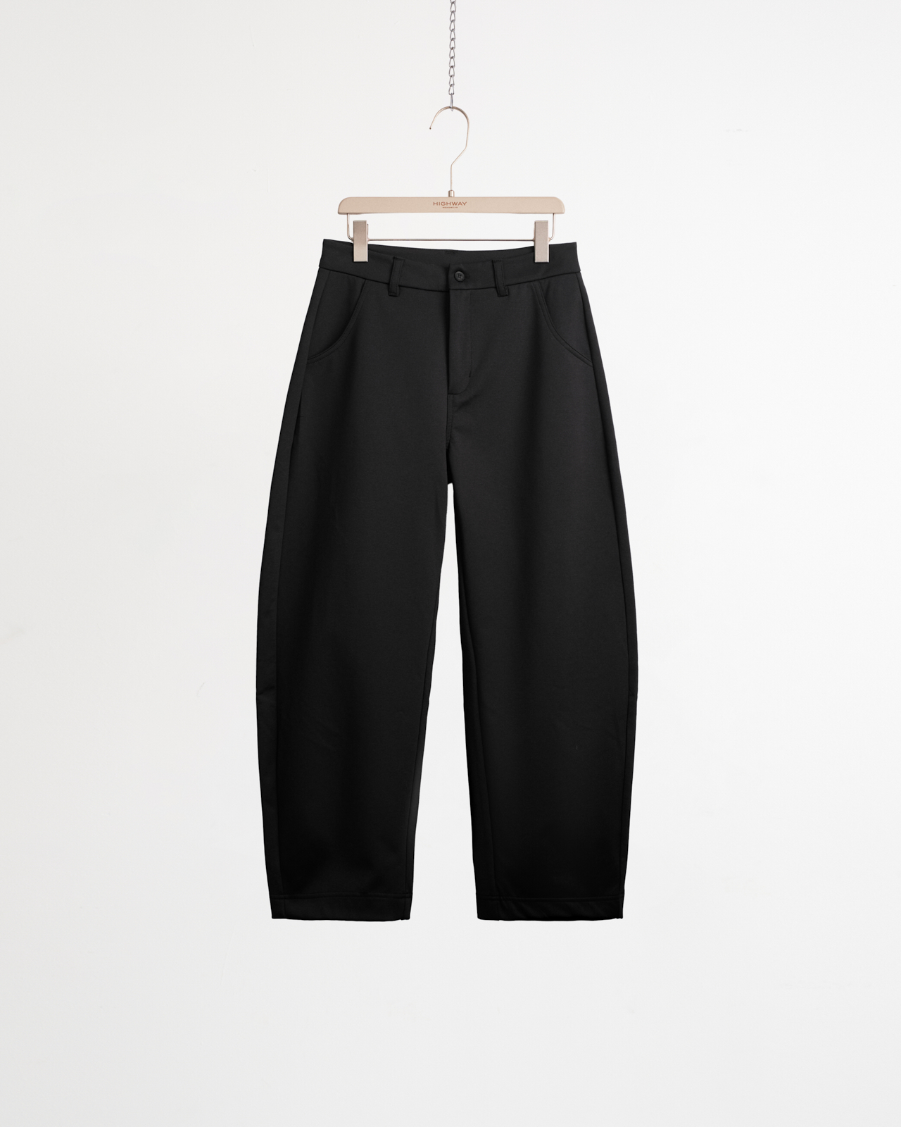 Quần Nỉ - Tyros - Balloon Fit - Đen