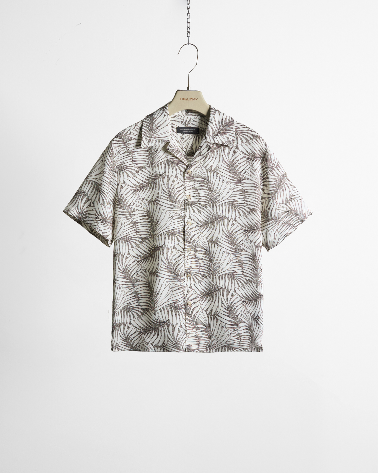 Sơ Mi Cuban - Aloha - Boxy Fit - Trắng