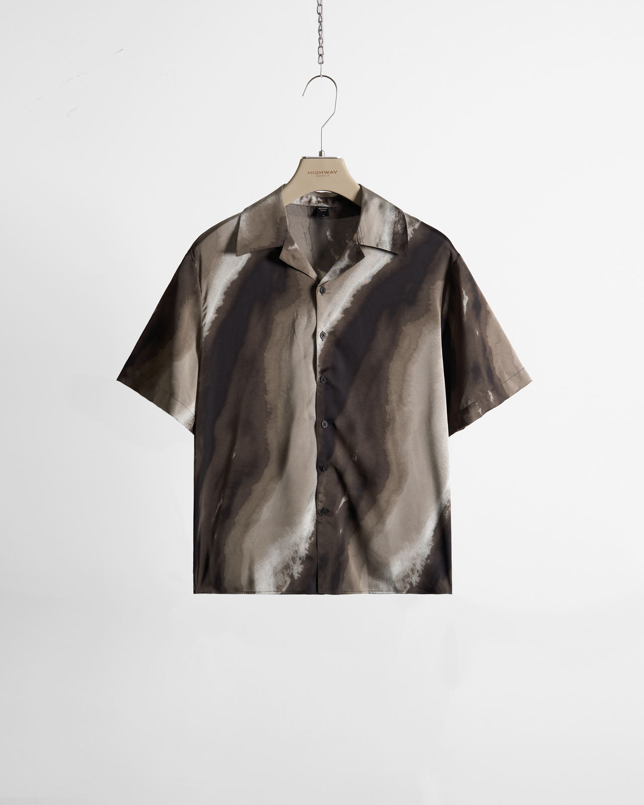 Sơ Mi Cuban - Beach Sand - Boxy Fit - Ghi