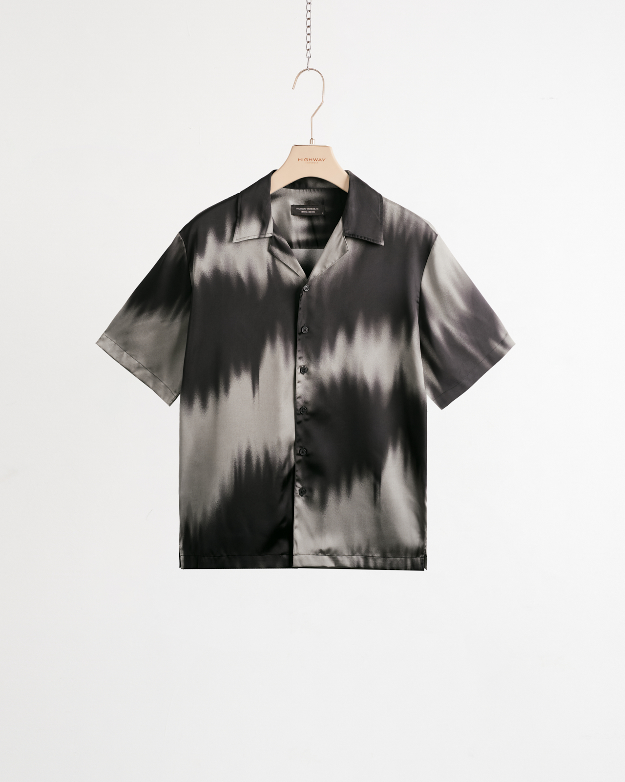 Sơ Mi Cuban - Mirage - Boxy Fit - Ghi