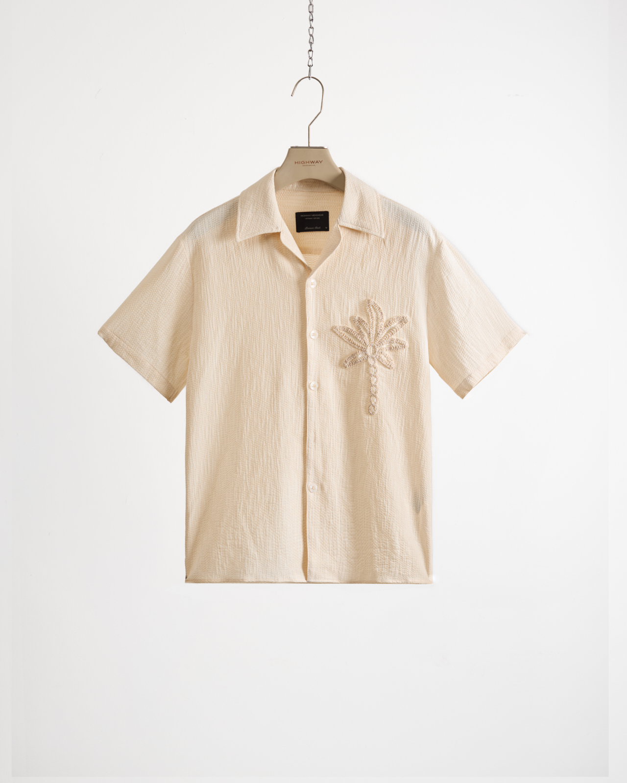 Sơ Mi Cuban Premium - Oberyn - Boxy Fit - Be
