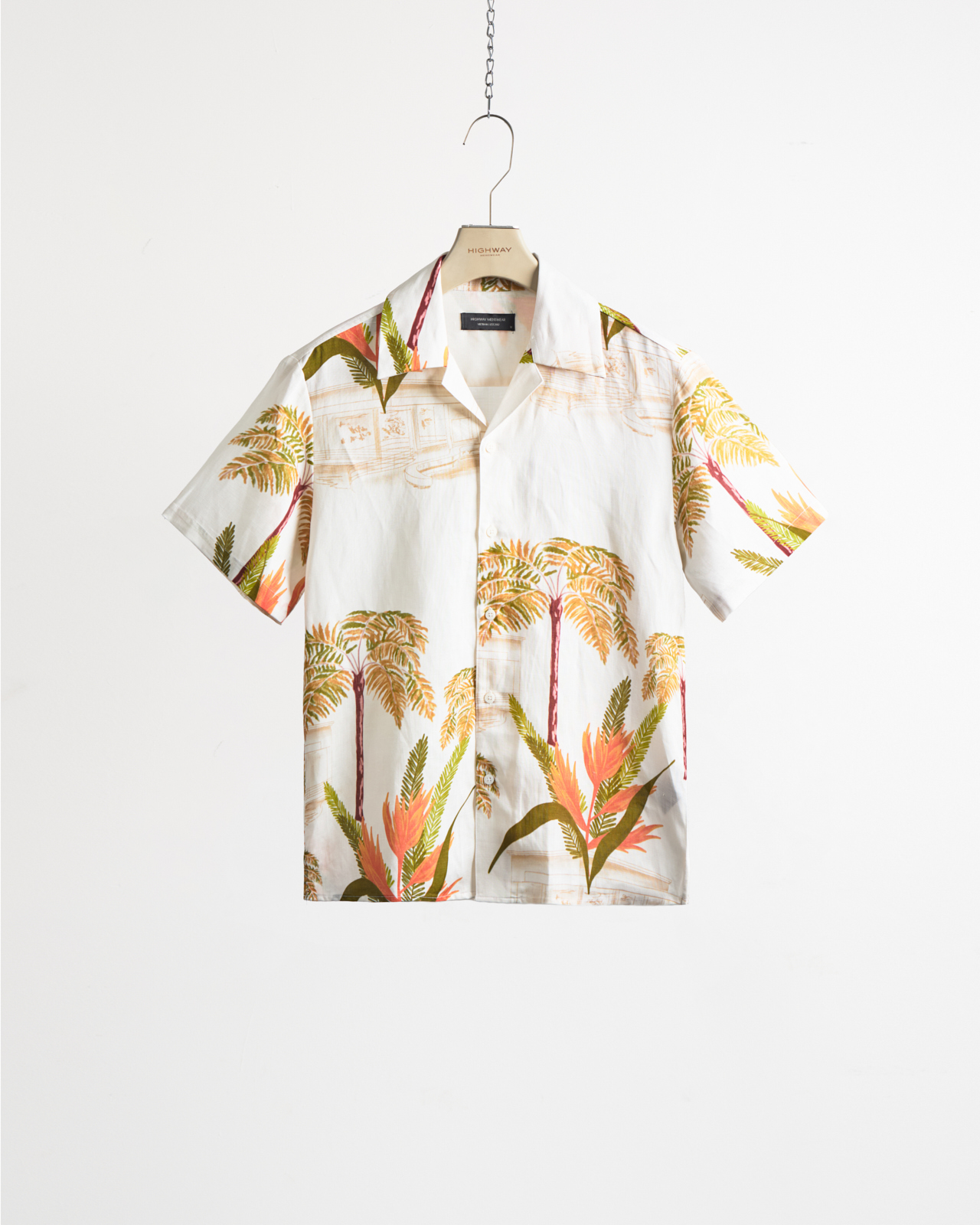 Sơ Mi Cuban - Mirage - Boxy Fit - Nâu