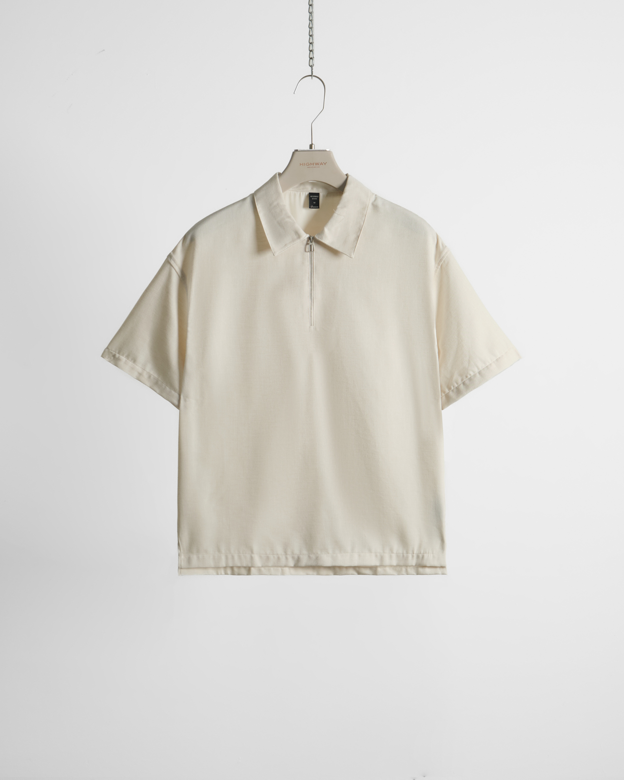 Sơ Mi Ngắn Tay Premium - Arlan - Relaxed Fit - Be