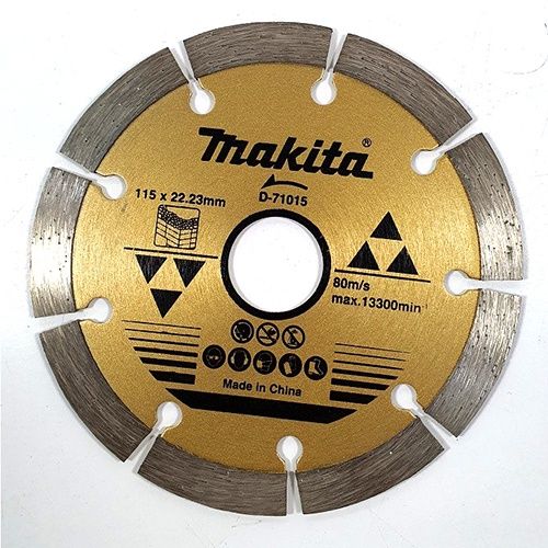 Lưỡi cắt kim cương phân đoạn cho bê tông khô 105 / 115 / 125 x22.23mm Makita - CHÍNH HÃNG - 105 D-71015