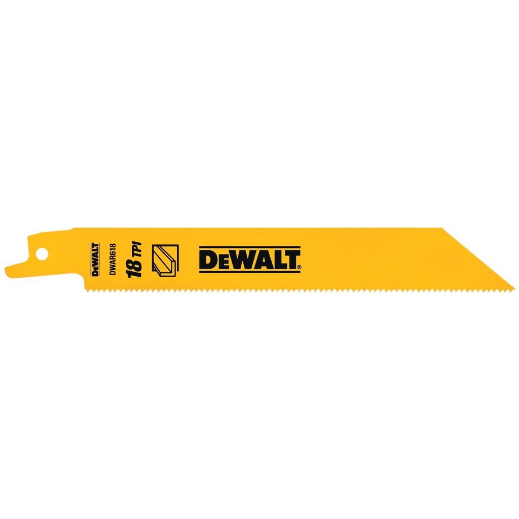1 Lưỡi cưa kiếm kim loại 6 inch 15 cm Dewalt DW4811 USA - Chính hãng - 5 Lưỡi