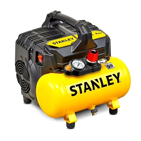 Máy nén khí siêu êm STANLEY Model DST100/8/6 Không dầu - Chính hãng