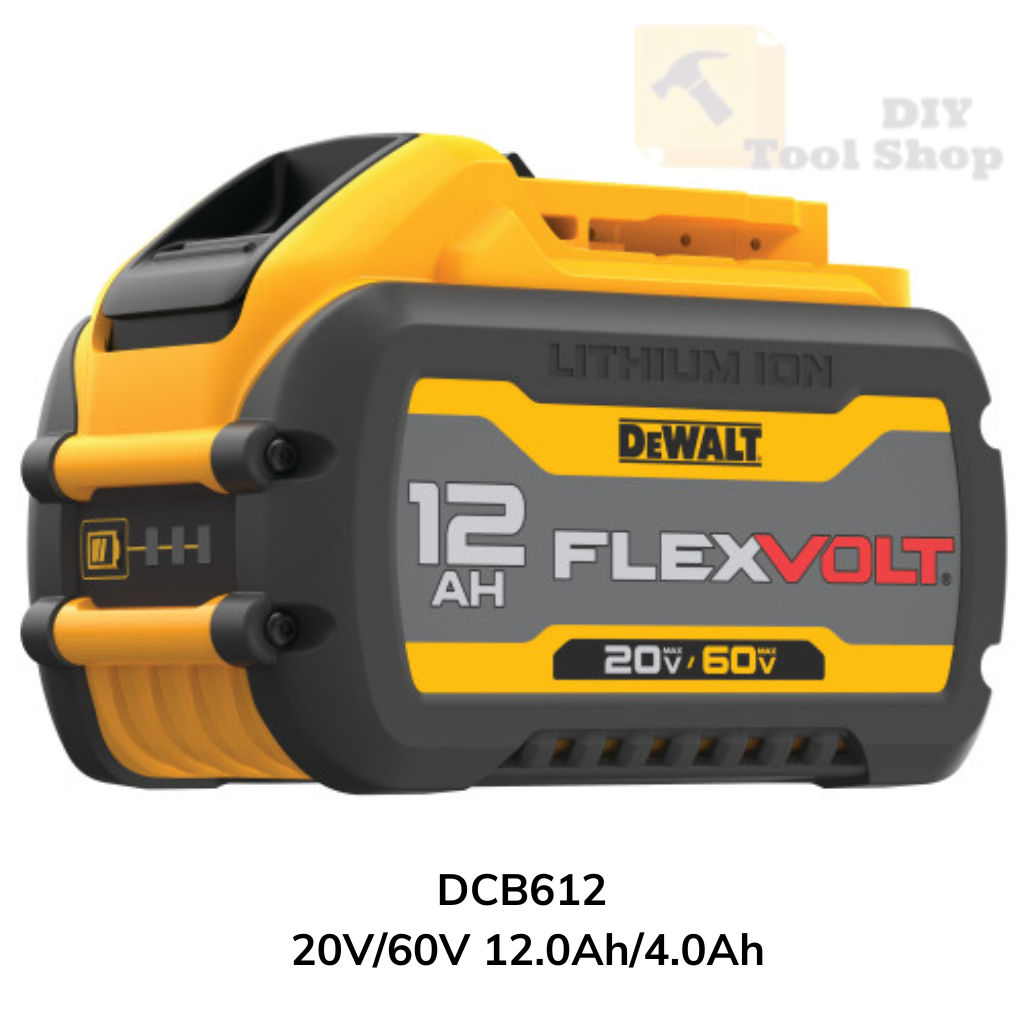 Pin Dewalt DCB612-KR FLEXVOLT 20V-12.0Ah | Công suất cực đại – Tự chuyển 60V – Chính Hãng