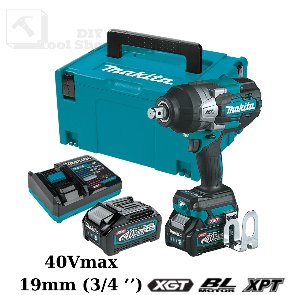 Máy Siết Bu Lông Dùng Pin Makita TW001GM201 (40V Max ) ( 19mm – 1,630N.m)