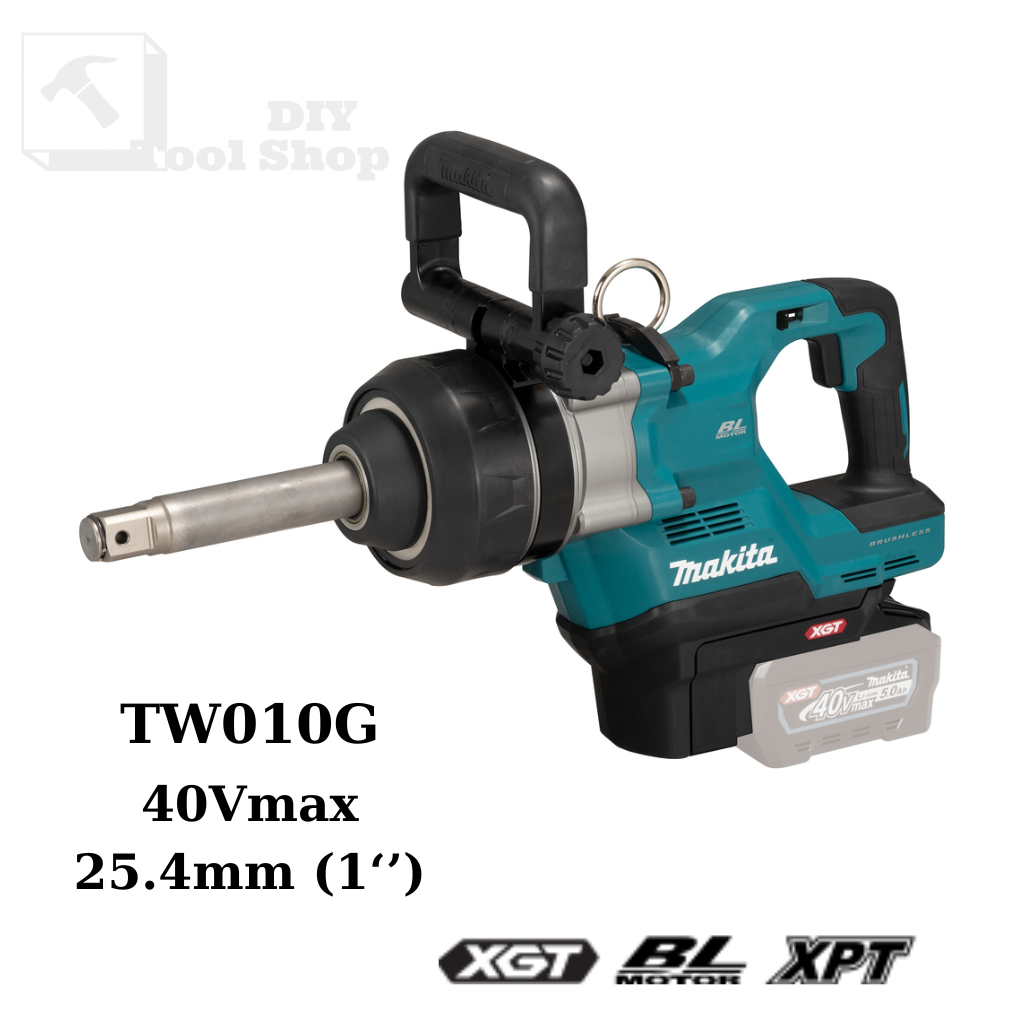 Máy Siết Bu Lông Makita TW010GZ 40V Max | Cốt 25.4mm | Chưa Kèm Pin, Sạc – Chính Hãng