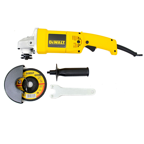 Máy mài góc Dewalt 125mm 1400w thân dài , công tắc bóp DW830 - Chính hãng