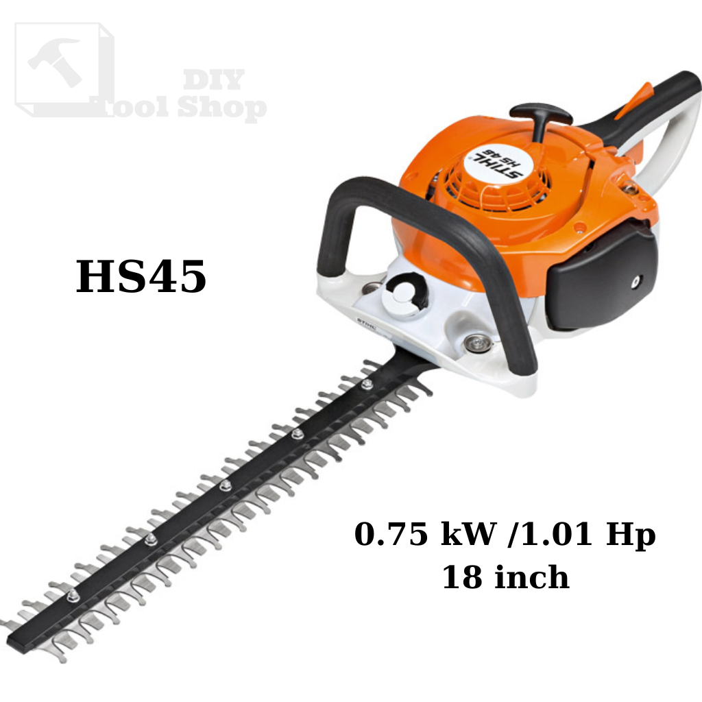 Máy Cắt Tỉa Hàng Rào STIHL HS45 – Lưỡi 18 inch – Động Cơ Xăng 27.2cc – Nhẹ, Mạnh Mẽ – Chính Hãng Đức