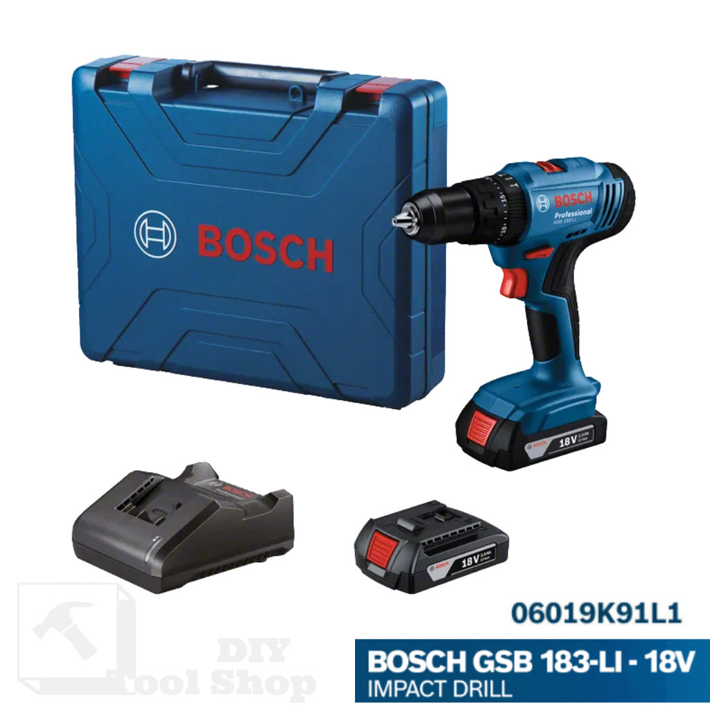 Bosch GSB 183-LI Professional – Máy Khoan Búa Không Dây 18V