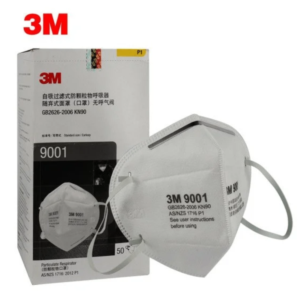 KHẨU TRANG 3M 9001 – BẢO VỆ HÔ HẤP TRƯỚC Ô NHIỄM BỤI MỊN NGHIÊM TRỌNG