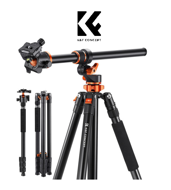 Chân máy ảnh K&F Concept T254A7+ BH-28L