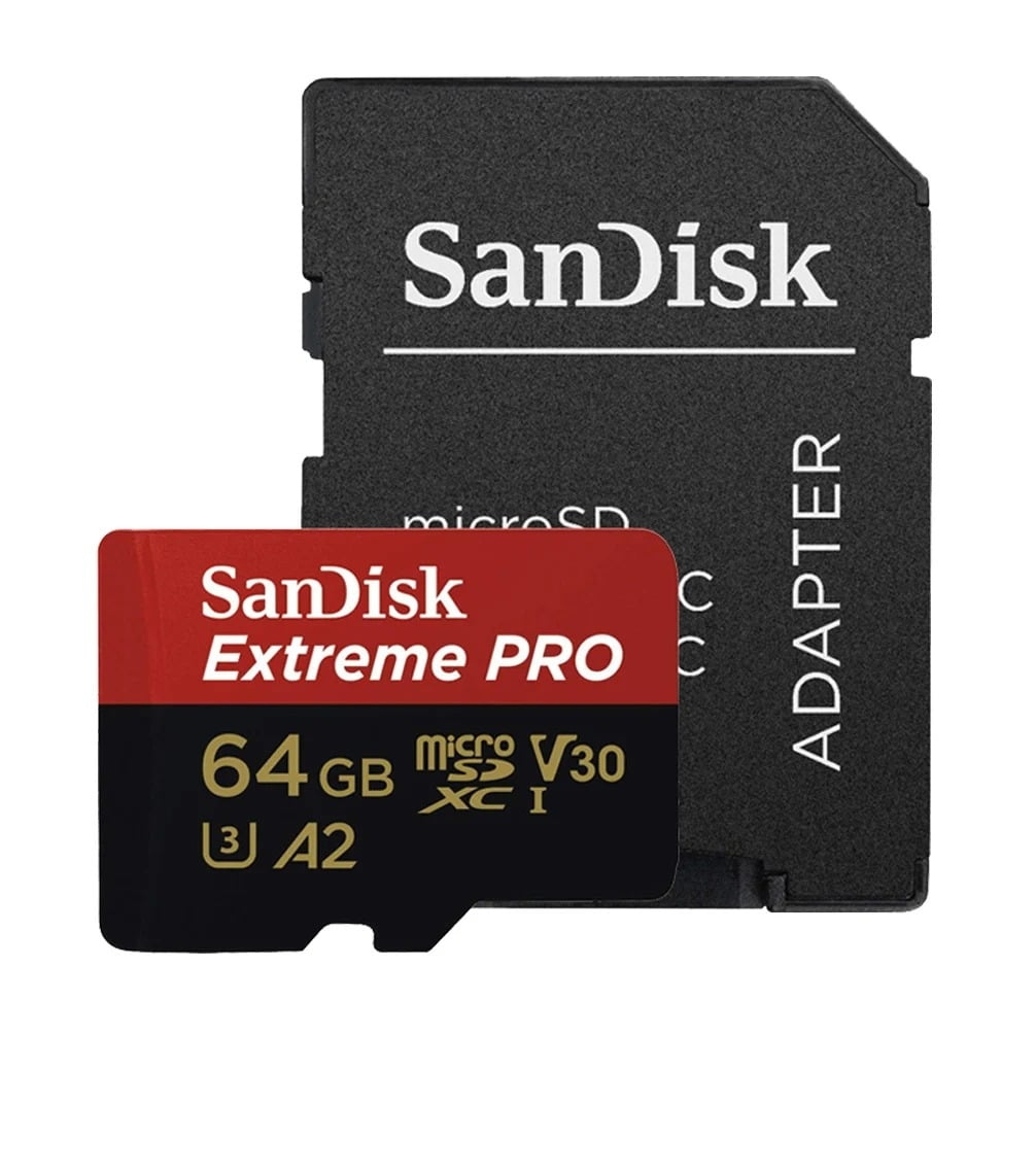 Thẻ nhớ SanDisk Extreme Pro 64B MicroSDXC 200MB/s V30 A2 SDSQXCD-128G-GN6MA